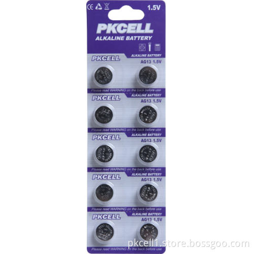 1.5V Super Alkaline Dry Cell Button Battery in Full Size